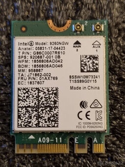 Intel Dual Band Wireless-AC 9260 NV