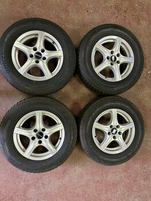 Sada ALU kol Ronal 5x114,3 R16 ET45, pneu 215/70R16