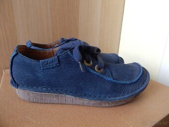 Dámské celokožené boty zn. Clarks, vel. 37,5
