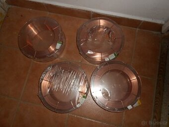 Svařovací dráty - 2ks cívky 1x1,2mm + 1x 0,8mm-po 15kg