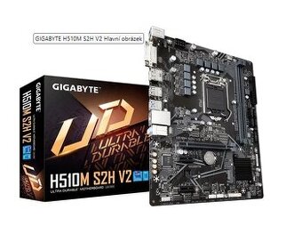 Rychlá a zánovní MB GIGABYTE H510M S2HV2+Intel i3 10100+16GB