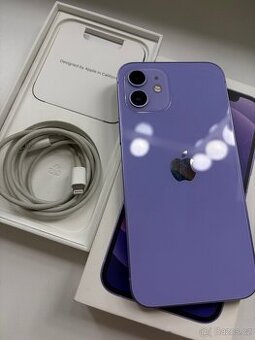 Iphone 12, fialový, 64 GB