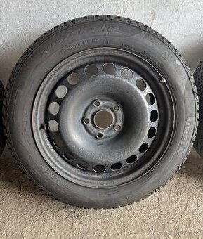 SADA DISKŮ SE ZIMNÍM PNEU 16” 5x112 205/55 R16, VW, ŠKODA…