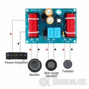 Třípásmová vyhýbka pro reproduktory - 1pár