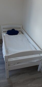 Dětská dřevěná postel 160x70