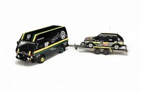 Set Rallye VW LT35 + VW Golf 1 GTi 1981 1:18 OttoMobile