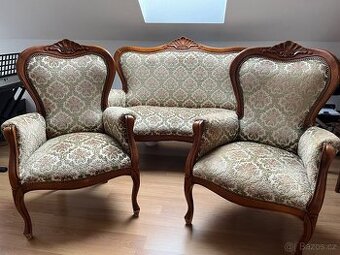 Starožitná sedací souprava