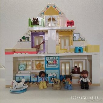 Lego duplo 10929 multifunkční dům, bílý domeček na hraní