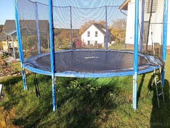 Trampolina goodjump 4upvc 400cm, včetne náhradních dilu