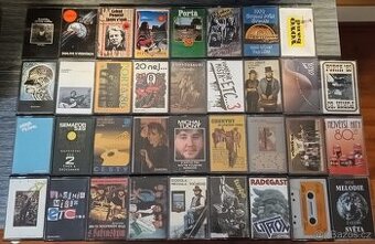 MC kazety - Staré originální magnetofonové kazety