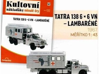 Model TATRA 138 6x6 VN LAMBARENE 1:43