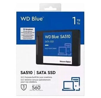 NOVÝ WD Blue SA510 SATA 1TB 2,5"