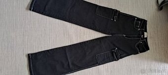 Široké dívčí džíny vel. 34