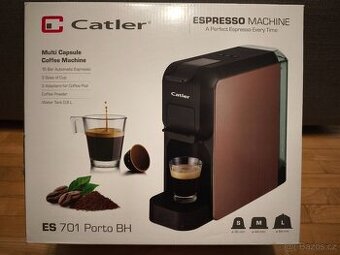 Nepoužitý kávovar Catler ES 701 Porto BH