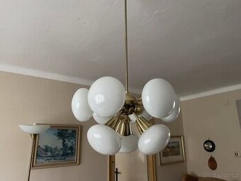 Starožitný lustr Kamenický Šenov