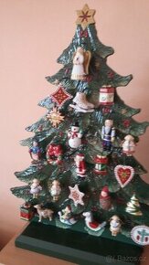 Porcelánový adventní vánoční stromek -   Villeroy  Boch
