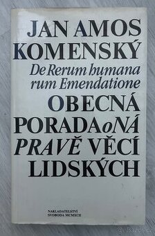 Prodám knihu Obecná porada o nápravě věcí lidských: