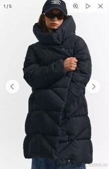 Krásná nová zelená dlouhá bunda Gate vel. 44/XXL