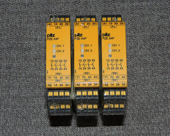 Bezpečnostní relé Pilz PZE X4P - nové