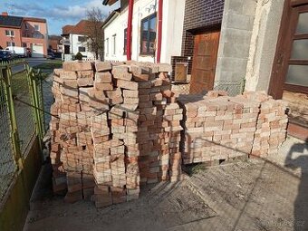 staré pálené cihly pulky