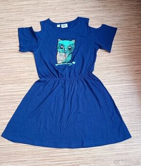 Šaty se sovičkou 152-158