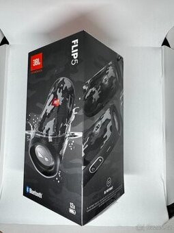 JBL Flip 5 CAMO – super stav, originální balení