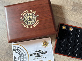 Etue pro zlaté mince TOLAR 1/25oz 1oz