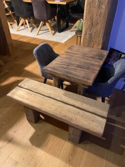 Dětský dřevěný set originální kresbou dřeva