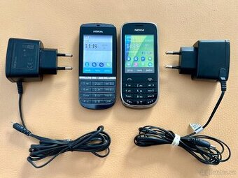 Nokia Asha 300 a Nokia Asha 203