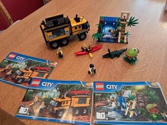 Lego City 60160 mobilní laboratoř do džungle
