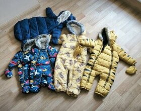 Mix dětského oblečení 0-3 roky, fusaky a další potřeby - 1