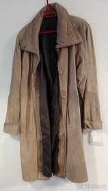 Kožený kabát dámský - 1