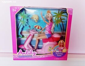 Barbie panenka na skútru - 1