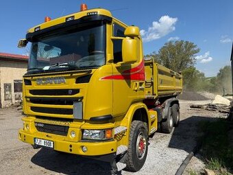 Scania 6x6 sklápěč