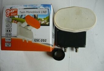 Twin Monoblok LNB GSC-202 pro dva klienta