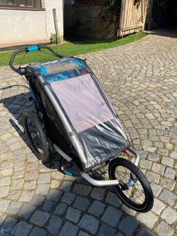 Thule Chariot Sport 1 včetně ski set