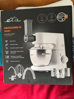 Kuchyňský robot ETA Gratussino III Smart 302390000 bílý/bílý