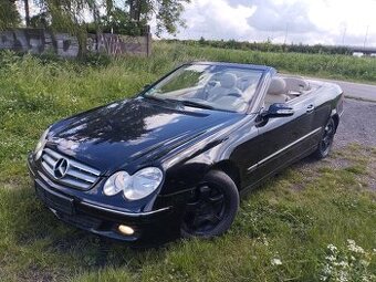 Mercedes Benz CLK Cabrio 280, facelift, 2006, najeto 245 tkm