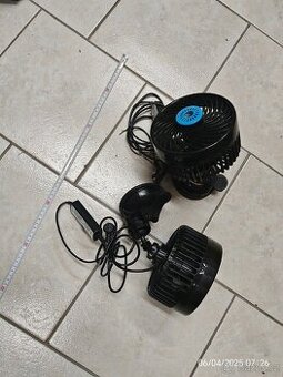Ventilátor do auta karavanu kamionu 12V