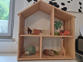 Domeček Ikea se zvířátky