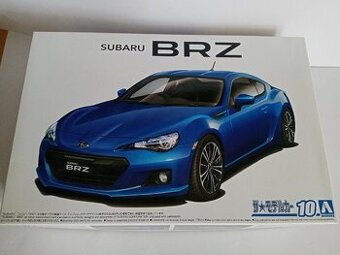 Subaru BRZ, 1:24, 1/24, Aoshima, plastikový model, kit, nový
