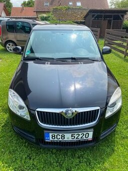 Černá Škoda FABIA II 1,4i 16V 63kW, r.v.2008 - 1