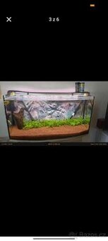 Prodám akvárium 200 l + 2xEHEIM filtrace 4+350/250