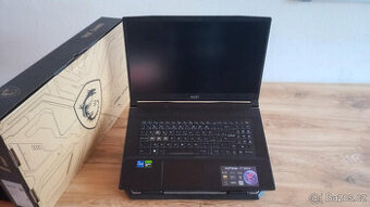 Herní notebook MSI Katana 17 - 6 měsíců používaný
