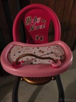 Jídelní židlička pro panenky