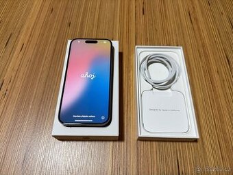 Apple iPhone 15 Pro 256 GB – záruka + příslušenství