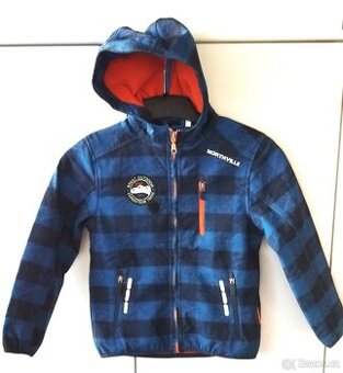 Chlapecká softshellová bunda, vel.128, zn. Northville