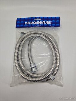 sprchová hadice dvouzámková Novaservis 175cm chrom MET/175,0