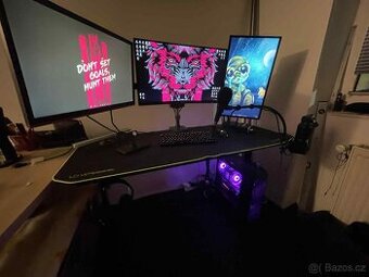 Kompletní herní/streamovací PC setup – i9/RTX 3070/32 GB RAM