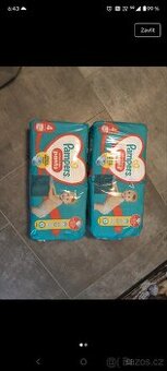 Plenky Pampers pants 4, 2 nenacata balení